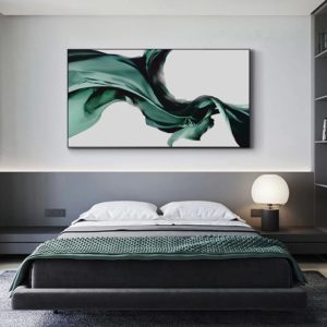 Green silk