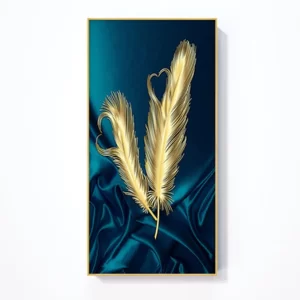 Golden Feathers Of Silk