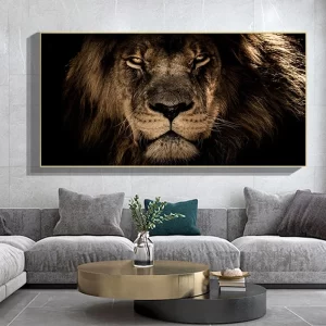 A Lions Gaze