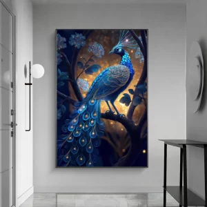 Blue Peacock