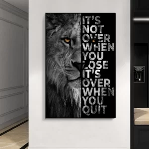 It's Not Over When You Loose