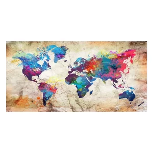 Rainbow Rustic Map