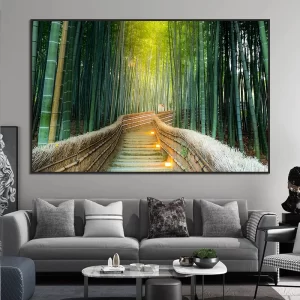 Path Through Bamboo