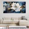 Blue White Flower Boho