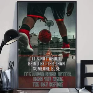 Is About Being Better Than You Were