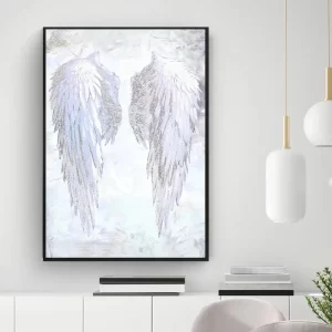 Angles Wings Through Blinding Light