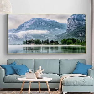 Lake Toblino with Toblino Castle